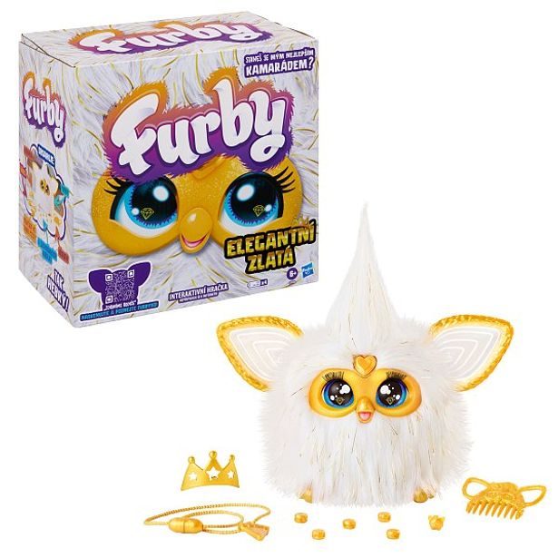 HASBRO - Furby HASBRO - Furby elegantní zlatý