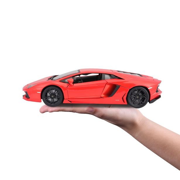 Bburago 1:18 Plus Lamborghini Aventador LP700-4 Metallic Orange