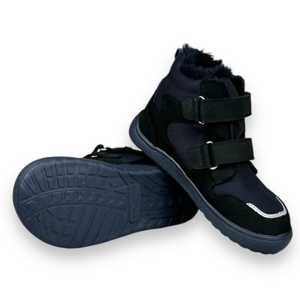 Barefoot zimní boty Protetika s membránou - Modro-černé