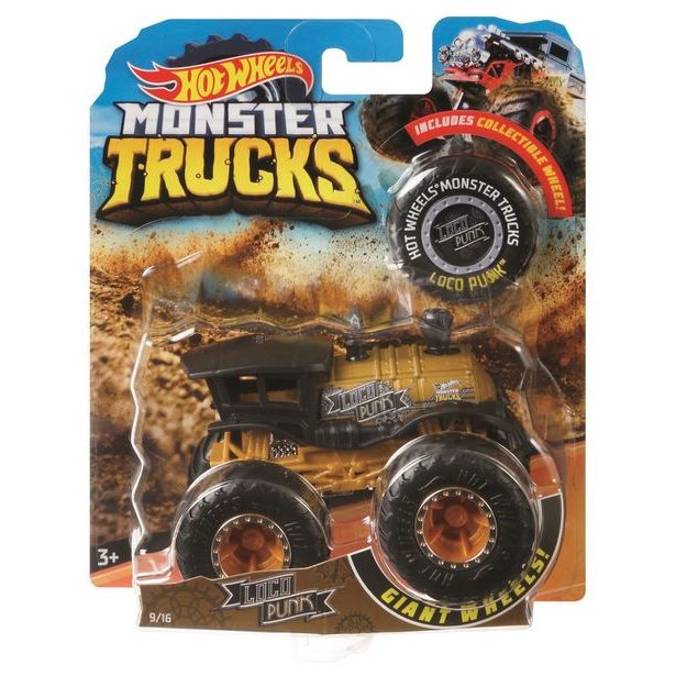 HW MONSTER TRUCKS KASKADÉRSKÉ KOUSKY ASST