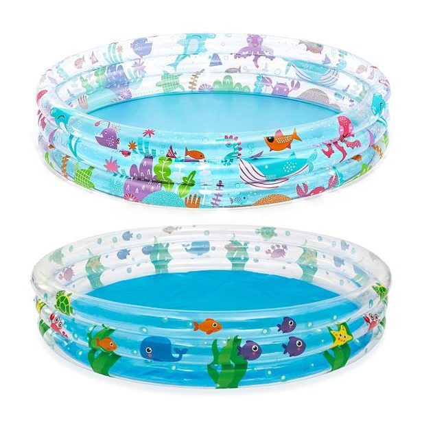 Nafukovací bazének s motivem rybiček, 152x30cm