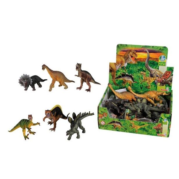 Figurka dinosaura 14-16cm, 6druhů, DP12