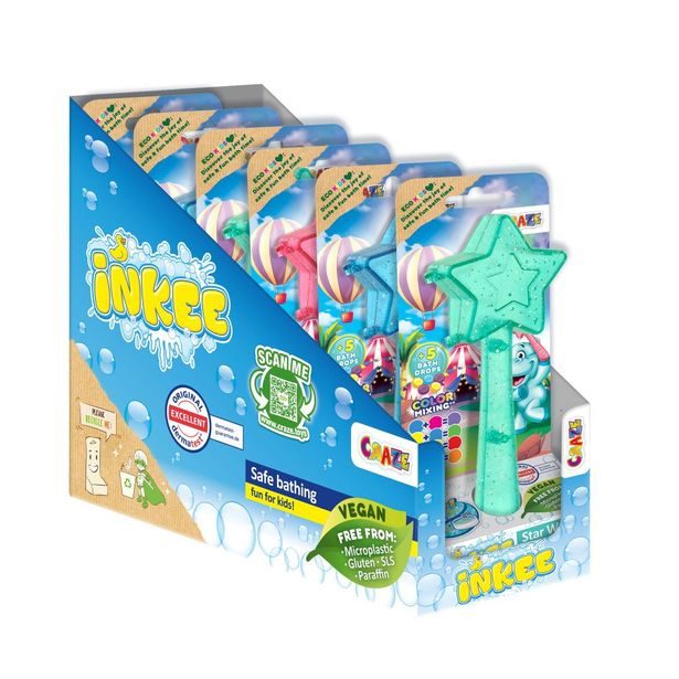 INKEE - Kouzelná hůlka - Hvězda na šumivé kapky Inkee