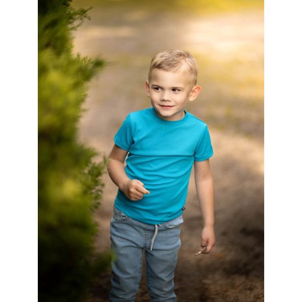 Unuo, Dětské funkční triko, Modrá