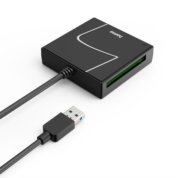 Hama čtečka karet USB 3.2 Gen1, USB-A, USB-C adaptér, SD/CF/MS