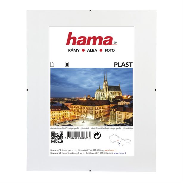 Hama clip-Fix, průhledný plast, 70x100 cm