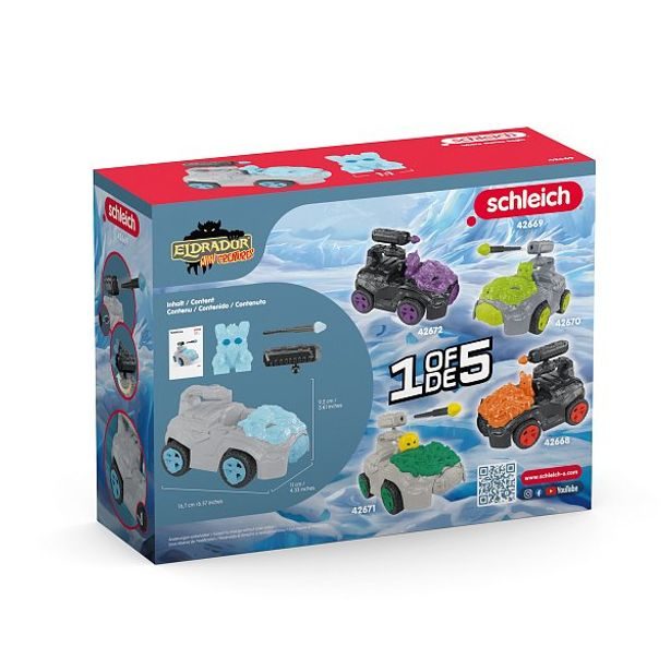 SCHLEICH Ledový crashMobile s figurkami Mini Creature
