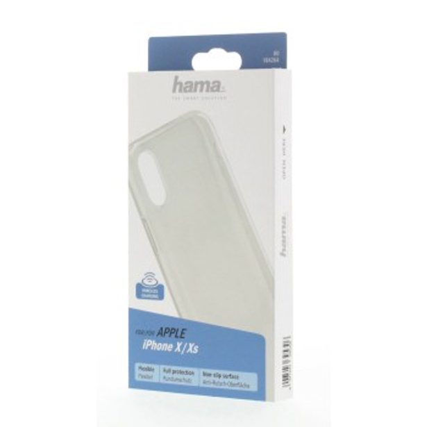 Hama Crystal Clear Cover for Apple iPhone Xs, transparent