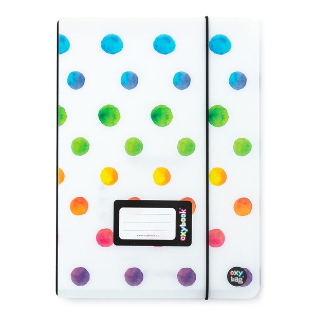 Sešit PP Oxybook A5 40 listů Dots colors