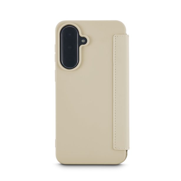 Hama Fantastic Feel, pouzdro-knížka pro Samsung Galaxy A37 5G, hebký povrch, béžové