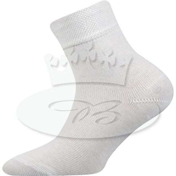 Dětské ponožky Emko - bílá; Veľkosť ponožiek v cm: 11-13