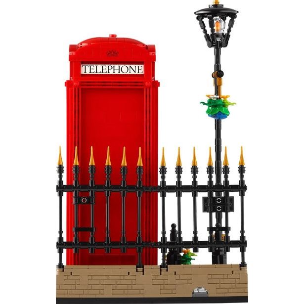 LEGO® Ideas Červená londýnská telefonní budka