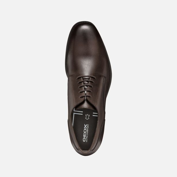 Hnědá pánská společenská obuv Geox Walk Pleasure F