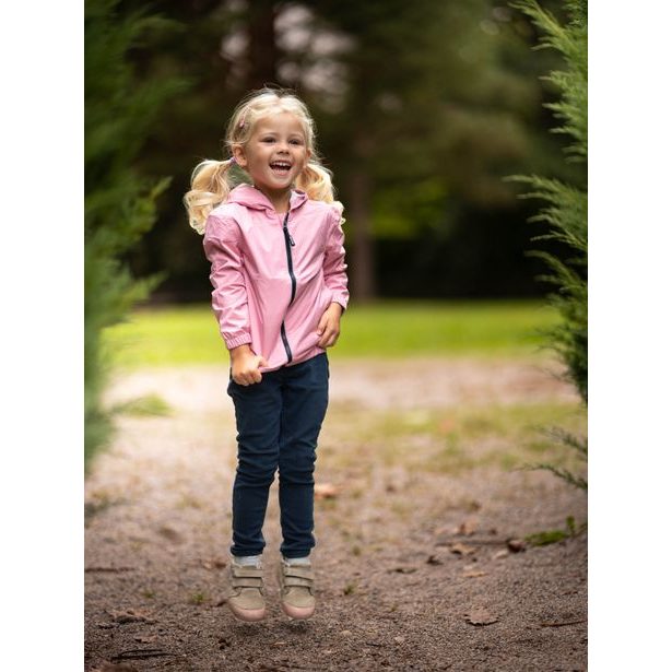 Unuo, Dětská bunda do deště, Starorůžová