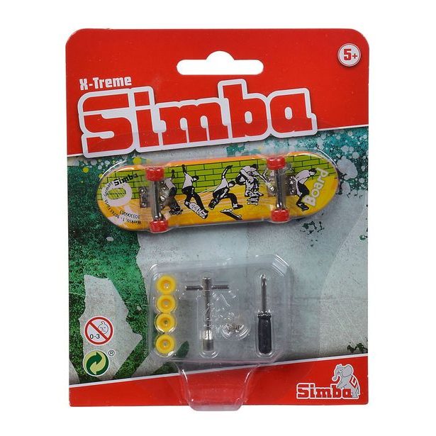Prstový skateboard, 6 druhů