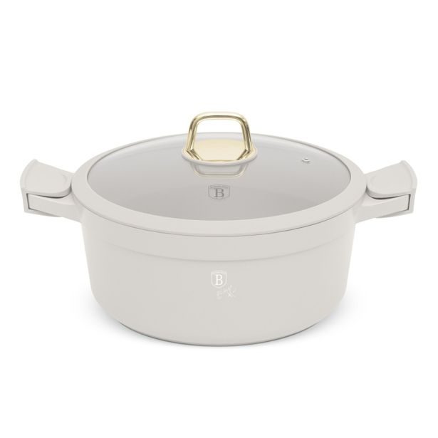 BERLINGERHAUS Kastrol s poklicí s titanovým povrchem 28 cm Sahara Collection BH-7788