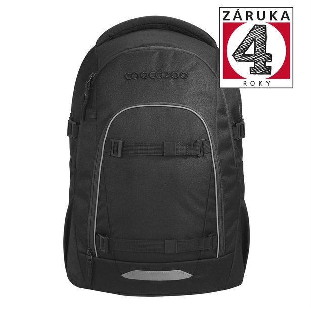 Školní batoh coocazoo MATE, Black Coal, AGR certifikát