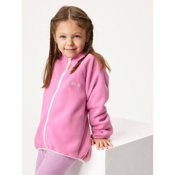 Dětská fleecová mikina, Růžová