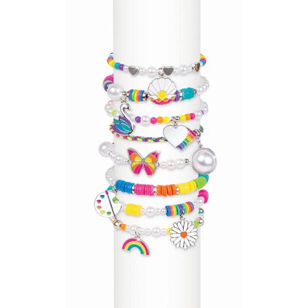 Sada na výrobu náramků Rainbows nad Pearls