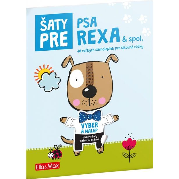 Šaty pre PSA REXA ─ Kniha samolepiek