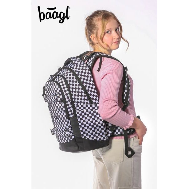 BAAGL SET 3 Skate max SKA: batoh, penál, sáček