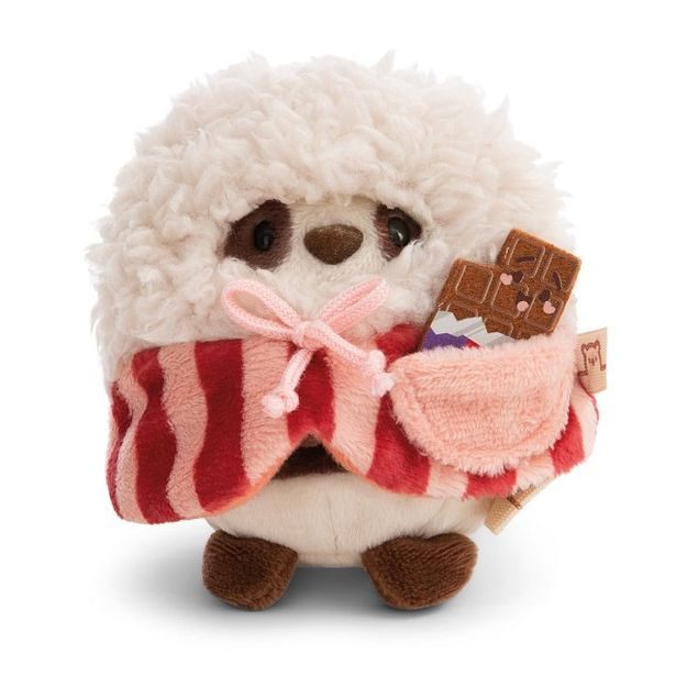 NICI NICI plyš MyMochi Panda Kono 8 cm v kostýmu popcorn s čokoládou,set dárkové bal.