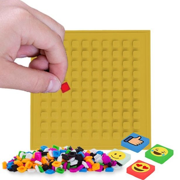 PIXIE CREW PIXIE CREW mozaikový panel ŽLUTÝ čtverec