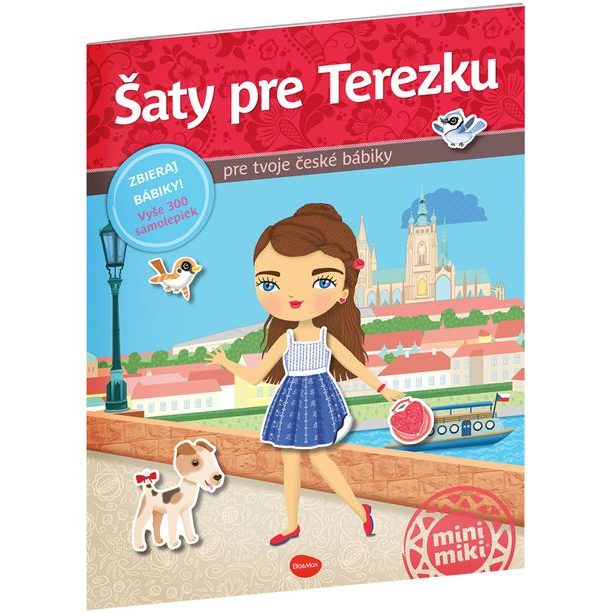 Šaty pre TEREZKU ─ Kniha samolepiek