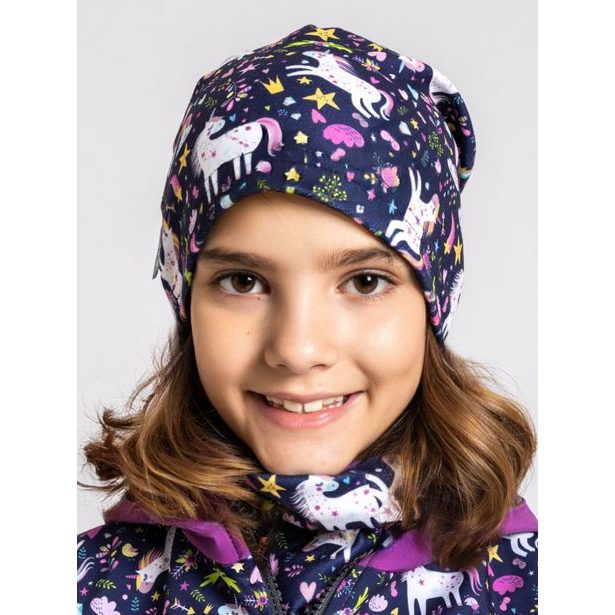 Unuo, Dětský nákrčník z fleecu, Jednorožci