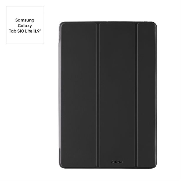 Hama Fold Clear, pouzdro pro Samsung Galaxy Tab S10 Lite 10,9", černé/průhledné