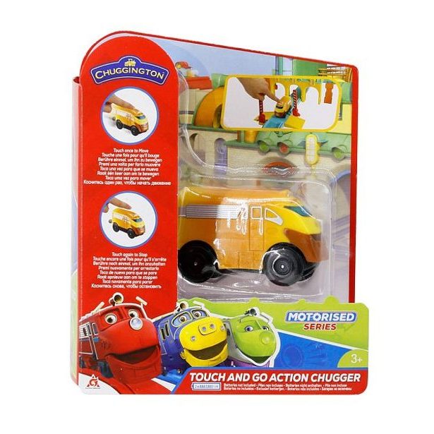 Chuggington Veselé vláčky Touch&amp;Go Super Ciuchcia