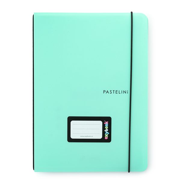 Sešit PP Oxybook A5 40 listů PASTELINI zelená