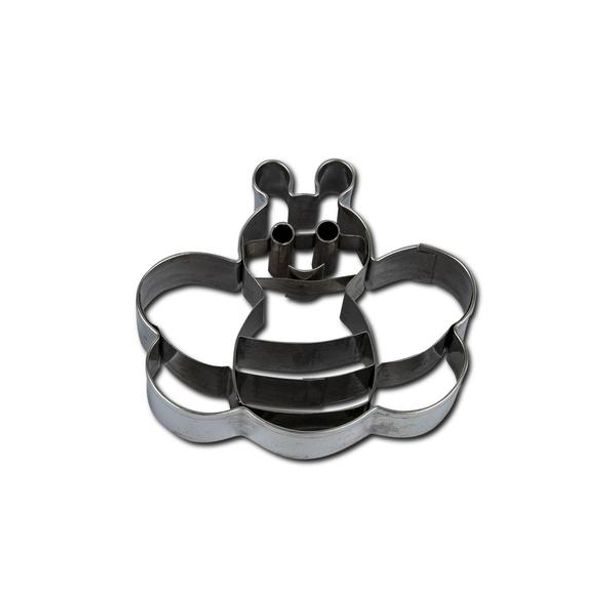 TORO VYKRAJOVÁTKA NA CUKROVÍ- VČELA, 7-8CM, STŘÍBRNÁ_hamashop