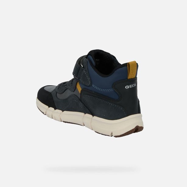 Tmavě modré chlapecké tenisky Geox Flexyper Boy B ABX