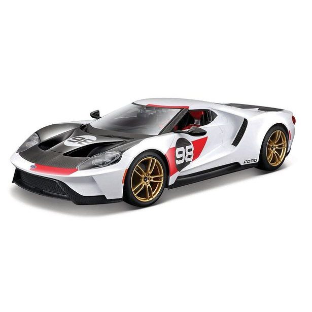 Maisto Maisto - 2021 Ford GT Heritage, bílá, 1:18