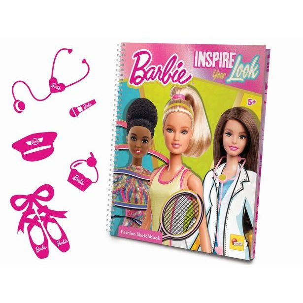 BARBIE SKETCH BOOK INSPIRUJ SVŮJ VZHLED