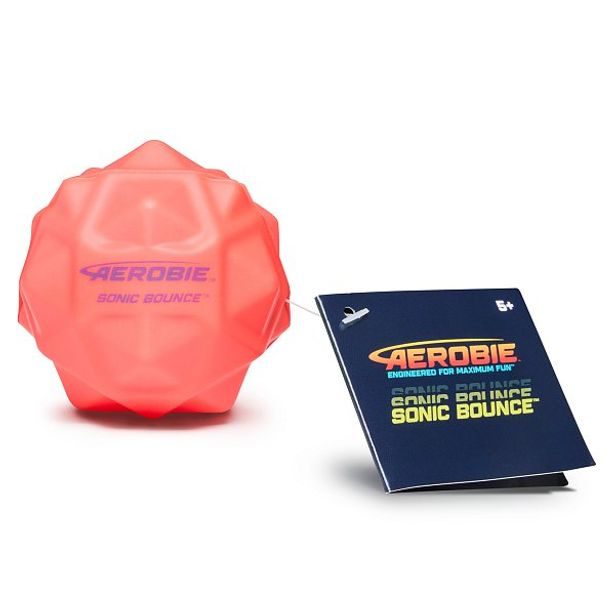 SpinMaster AEROBIE - Sonic Bounce, míček, průměr 66mm, assort