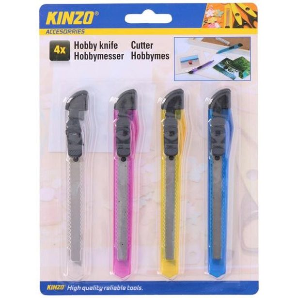 Kinzo NŮŽ ULAMOVACÍ+4 NOŽŮ KINZO_hamashop