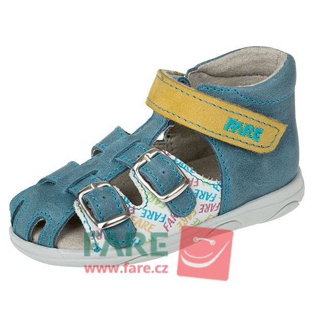 Dětské sandálky FARE 568109 - modrá/mix barev