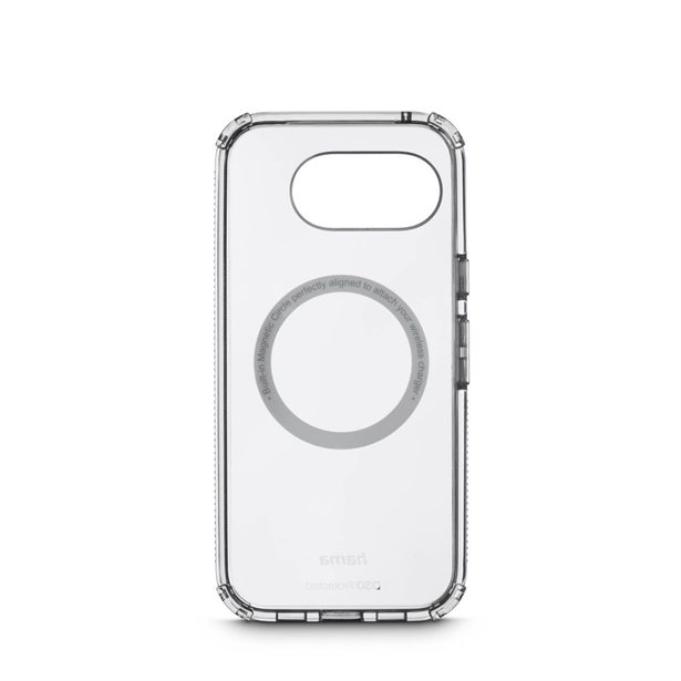 Hama Extreme Protect, kryt pro Google Pixel 10a, magnetický, D3O®, nežloutne, průhledný