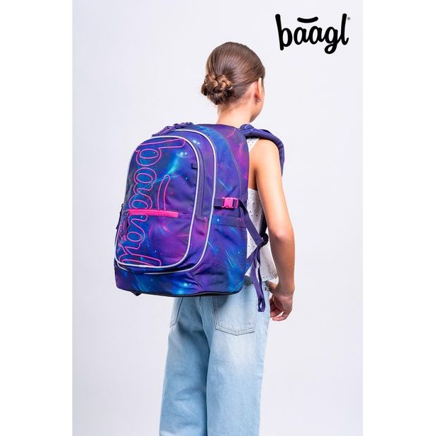 BAAGL SET 3 Core Nova: batoh, penál, sáček GRS