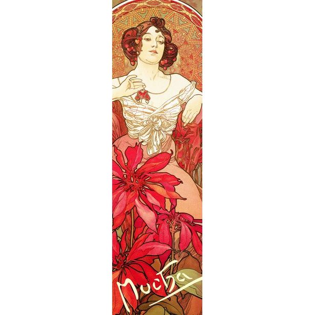 Záložka Alfons Mucha – Rubín Baagl