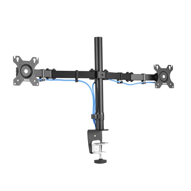 Hama stolní držák pro dva monitory 32" Standard, 2 ramena