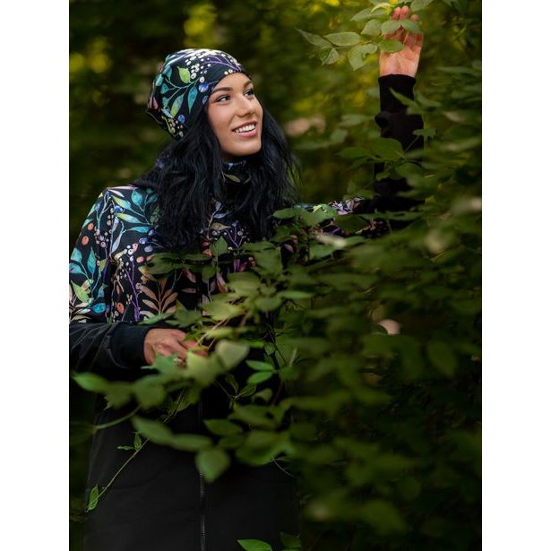 Unuo, Dámská čepice fleecová spadená, Podzimní bobule