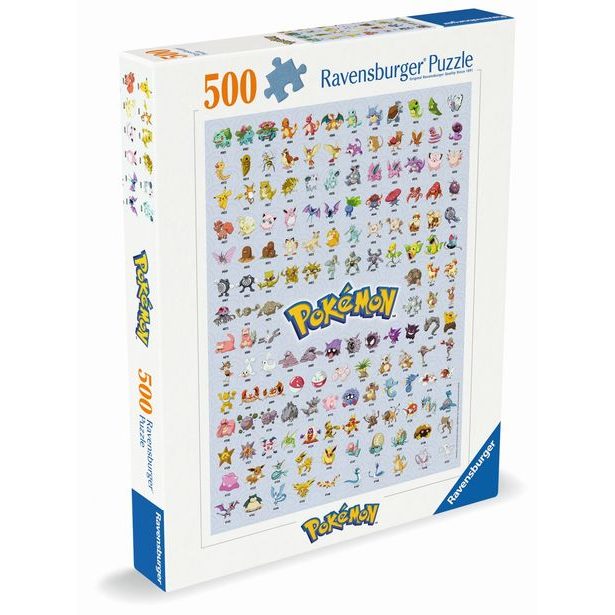 Prvních 151 Pokémonů 500 dílků