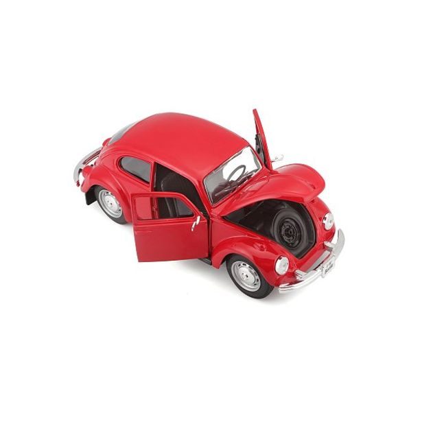 Maisto Maisto - Volkswagen Beetle, červená, 1:24