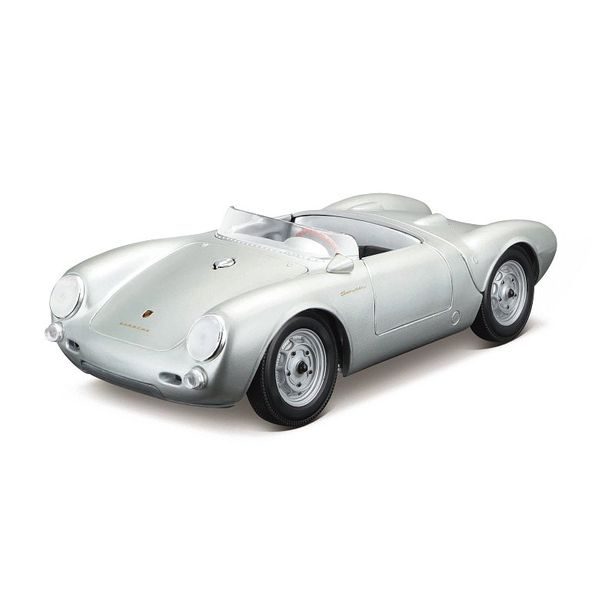 Maisto Maisto - PORSCHE 550 A SPYDER, stříbrná, 1:18