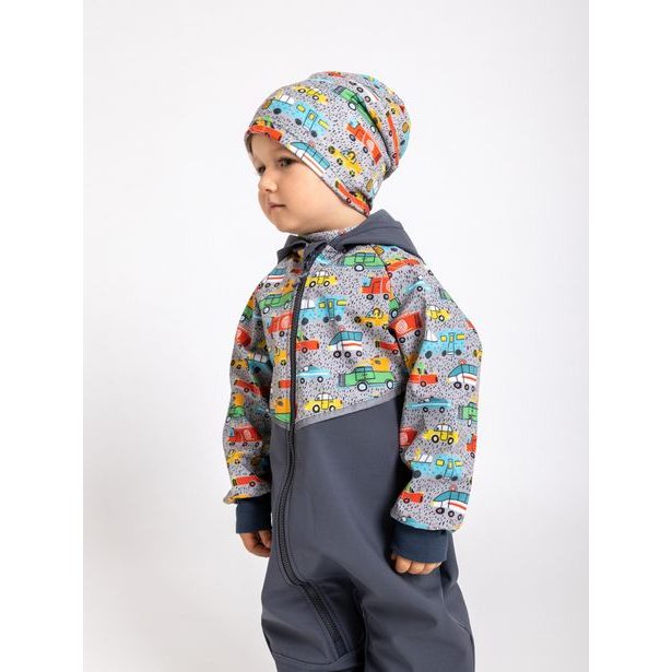 Unuo, Dětská čepice fleecová spadená, ZOO na výletě