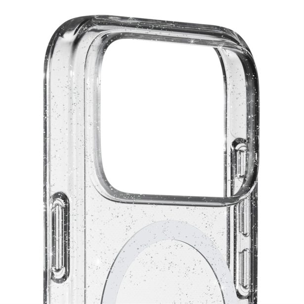 White Diamonds Mag Glitter, kryt pro Apple iPhone 17 Pro, magnetický, průhledný s třpytkami