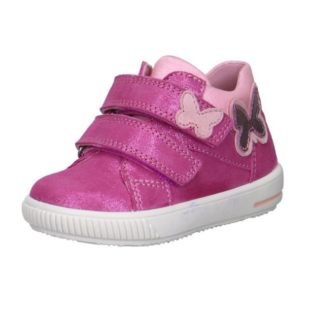 Dívčí kožená obuv Superfit 2-00362-64 MOPPY pink kombi